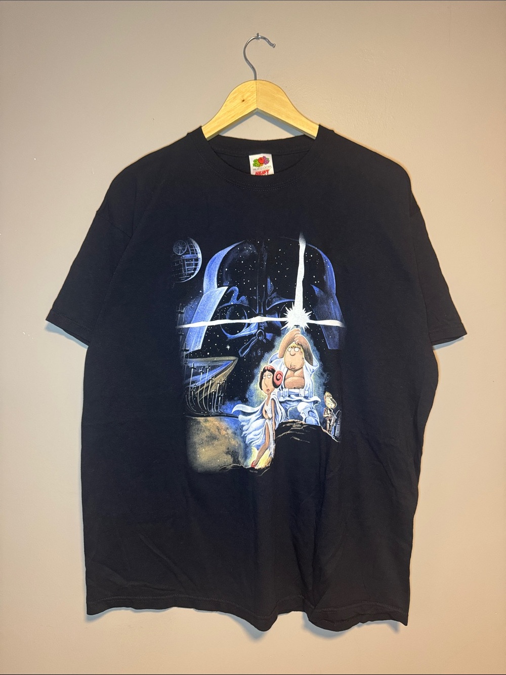 Vintage Starwars Family Guy T-Shirt / 2007 Fox / XL